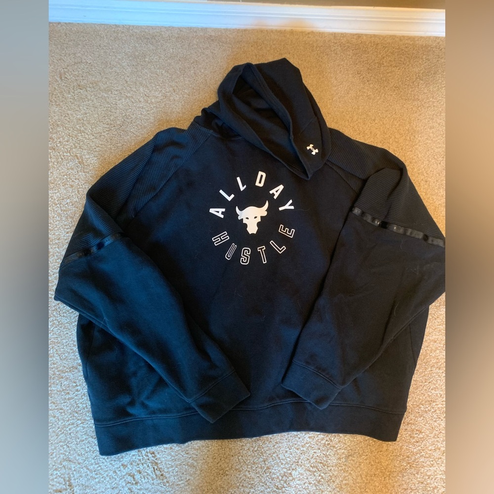 Under Armour Hoodie Women’s Medium Project Rock All Day Hustle Loose
